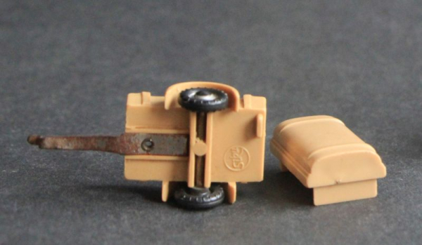 Siku Trailer with top V57 Plasticmodel (8324)